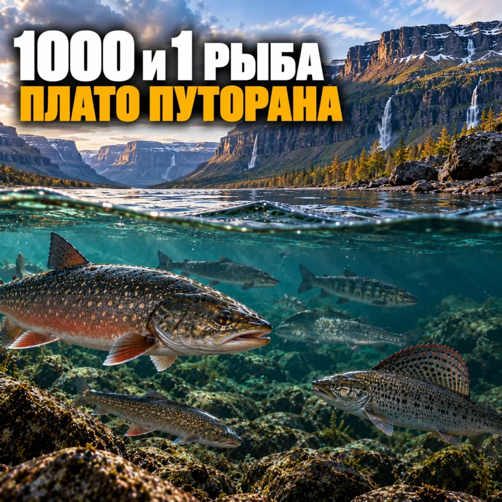1000 and 1 fish of the Putorana Plateau