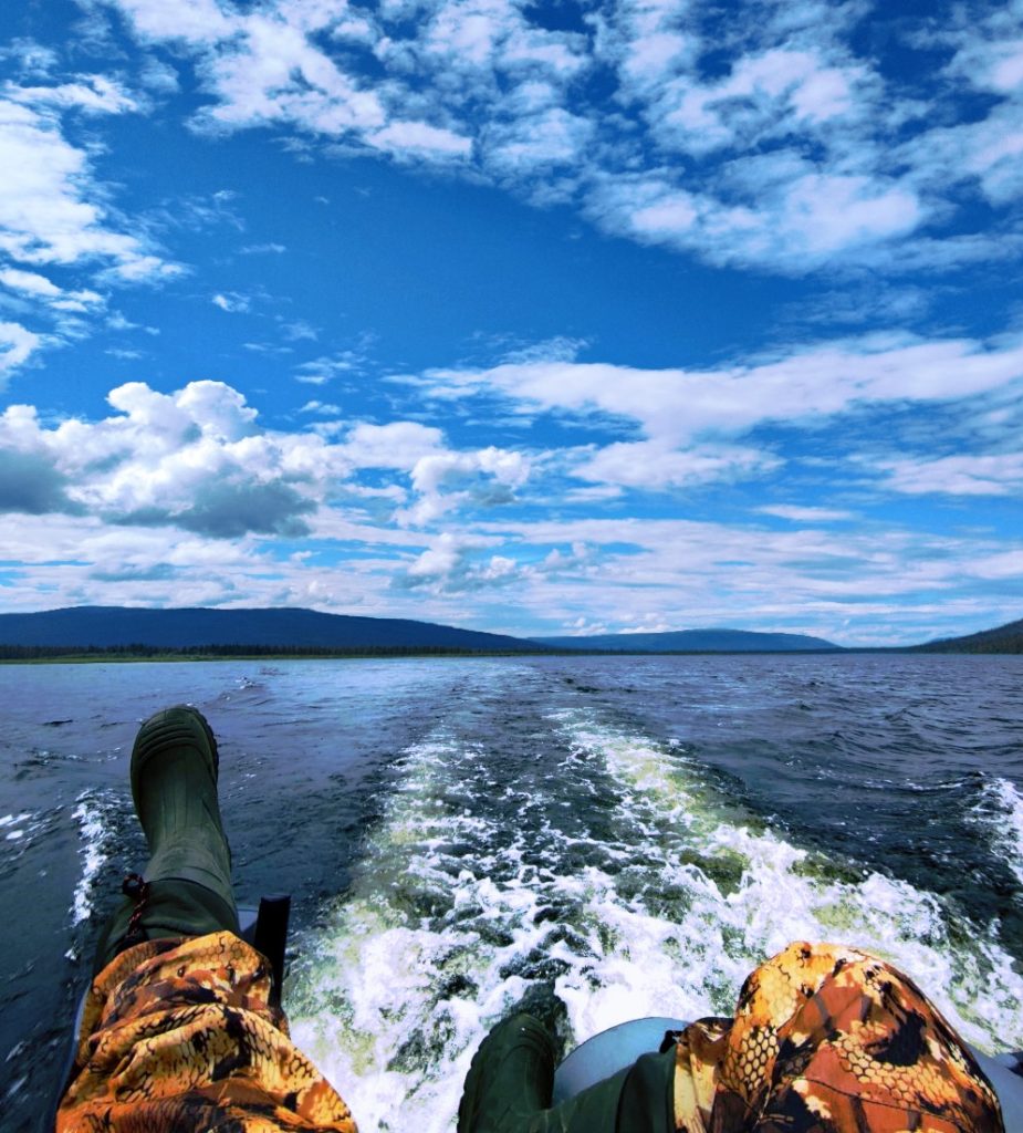 Fishing on the Putorana Plateau