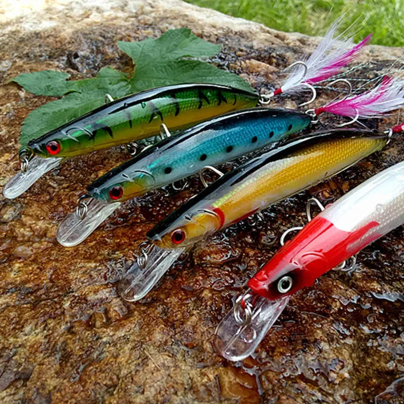 Wobblers are the most versatile and effective bait for spinning.